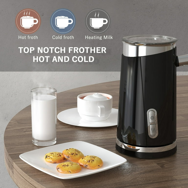 Milk Frother, Automatic Electric Milk Frother and Warmer, Electric Milk  Steamer Milk Heater Soft Foam Maker with Hot &Cold Milk Functionality for