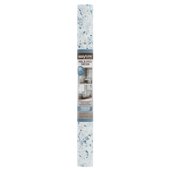 EasyLiner Premium Removable Adhesive Peel & Stick Wallpaper, Sea Glass, 20 in. x 18 ft.