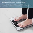thumbnail image 4 of Vitafit Digital Body Weight Bathroom Scale, Over 20Years Scale Professional Dedicating to High Accuracy Technology for Weighing, Crystal Clear LED and Step-On, Batteries Included, 400lb, Silver, 4 of 7