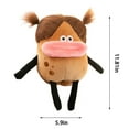thumbnail image 3 of 11.8in Exploding Hairy Potato Plush Doll, Adorable Funny Cute Stuffed Toy, Soft Cozy Fabric, DIY Hair Styling, Multipurpose Pillow and Home Decor, Great Gift for Kids Girls Boys Birthday Holiday, 3 of 7