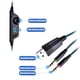 thumbnail image 4 of Casque de jeu KOTION EACH G2000 3,5 mm à réduction de bruit pour PC, ordinateur portable, smartphone, avec câble adaptateur o, 4 of 4