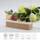 thumbnail image 4 of Pantalla de madera LED Base-Rectangle Crystal USB Soporte iluminado para arte de resina, 4 of 5