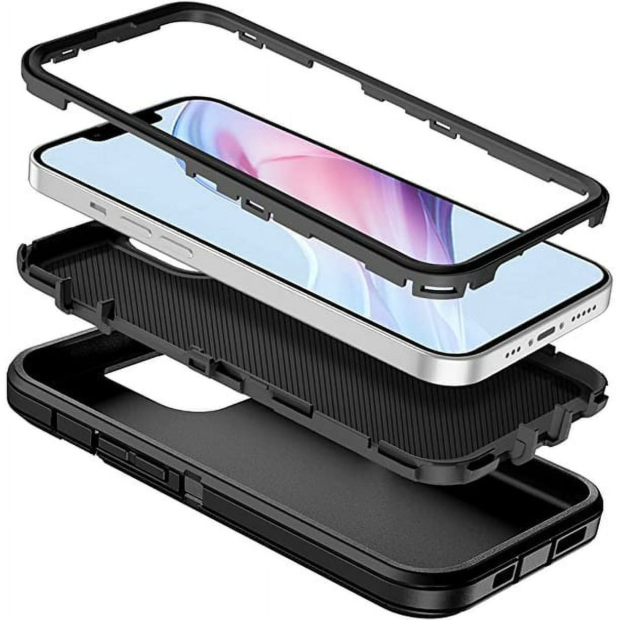 Entronix Heavy-Duty Triple-Layer Case for iPhone 15 Black photo 5