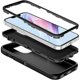 thumbnail image 5 of Entronix Funda Resistente para iPhone 15, Triple Capa, Resistente a Golpes y Anticaídas, Color Negro, 5 of 6