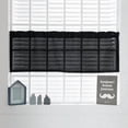 thumbnail image 3 of Best Home Fashion, Inc. Faux Silk Curtain Valance, 3 of 6