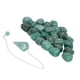 thumbnail image 4 of Juego de 25 piedras de runas de cristal con bolsa de péndulo curativas, piedras de runas de adivinación de buena suerte para meditación, Aventurina verde, 4 of 5