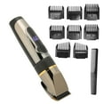 thumbnail image 2 of Ccdes Hair Trimmer,USB Hair Clipper LCD Waterproof 2200mAh Lithium Battery Hair Trimmer With 8pcs Guide Comb,Cordless Hair Trimmer, 2 of 8
