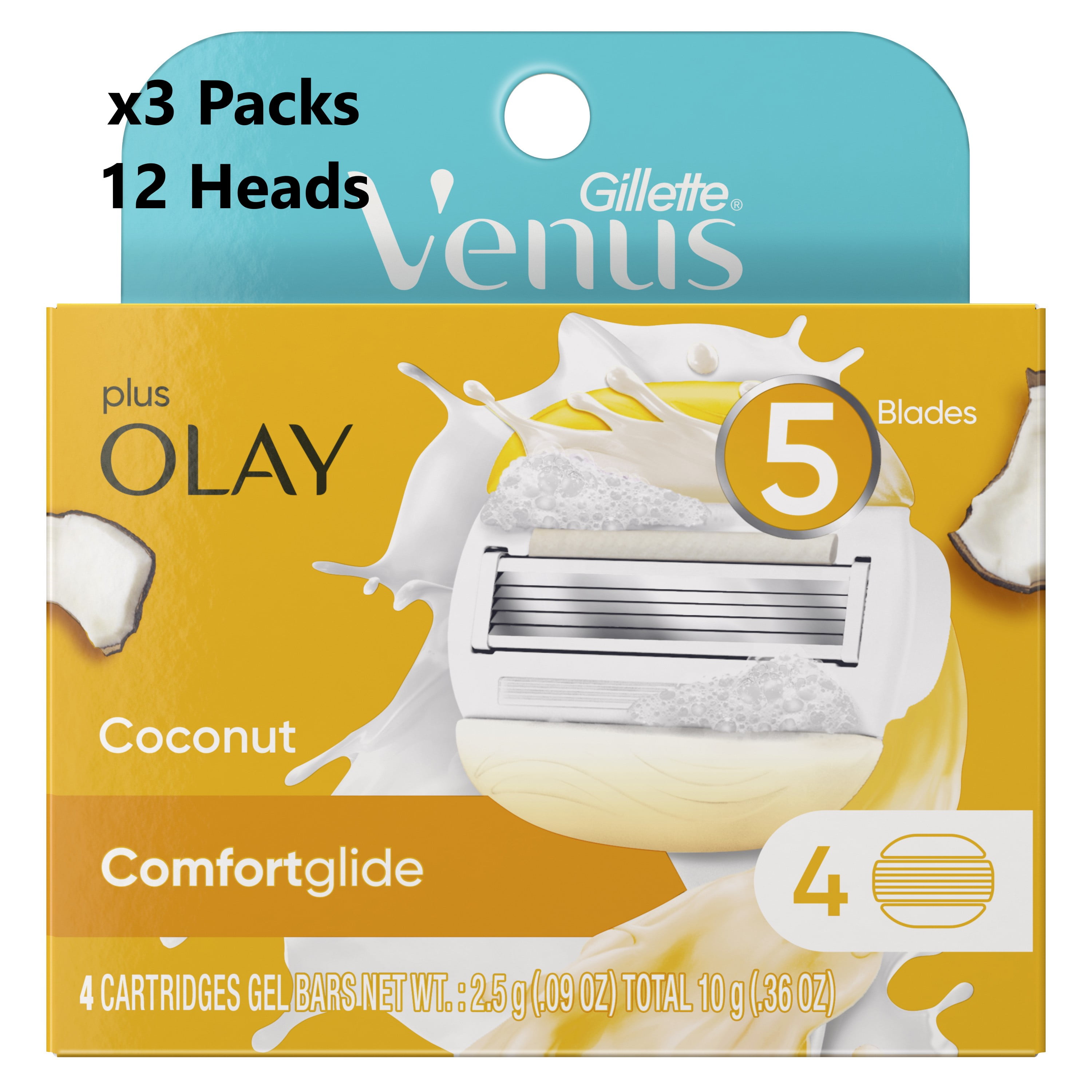 venus coconut razor refills