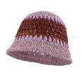 thumbnail image 1 of Sombrero de paja con circunferencia de 56-58 cm, sombrero de verano para mujer, parasol, protector solar, sombrero para el sol junto al mar, sombrero de pescador hueco y transpirable, 1 of 5