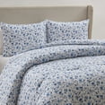 thumbnail image 6 of Virtu Comforter Sets, All Season Lightweight Floral Twin Comforter Sets, 2-Pc Bedding Sets, Blue Floral, 6 of 8