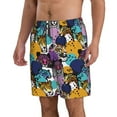 thumbnail image 2 of Vsdgher Retro Panther Men's Beach Shorts, Surfing shorts, Swim trunks, Quick Dry Swim Trunks for Surfing Beach Fun -3X-Large, 2 of 6