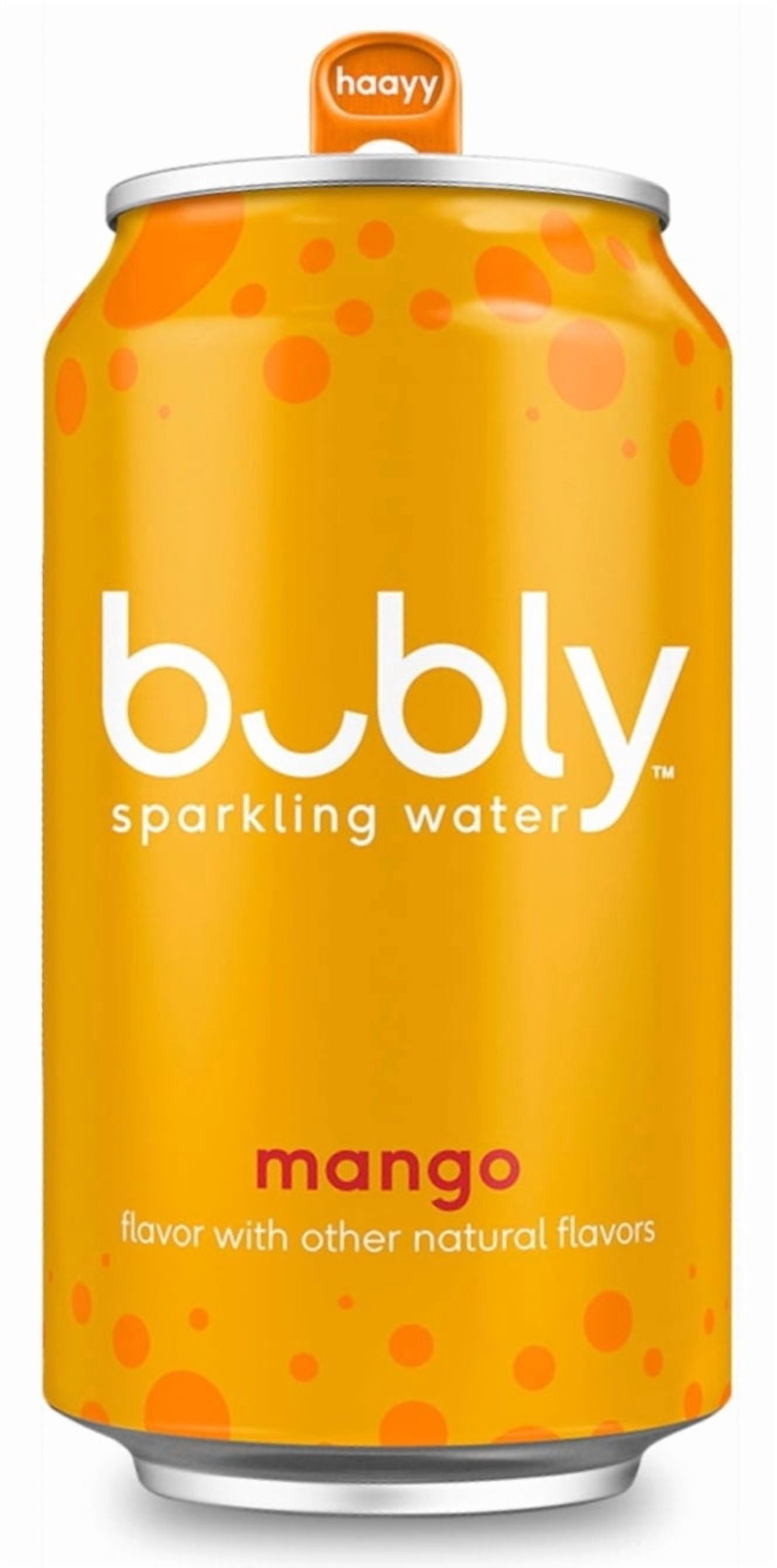 Bubly Sparkling Water Variety Pack, Mango, Blackberry, Cherry 24x355ml