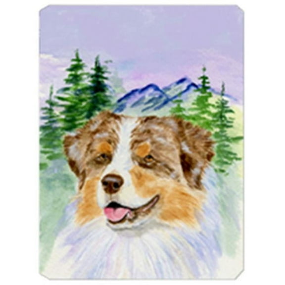 8 x 9.5 in. Australian Shepherd Mouse Pad, Hot Pad or Trivet