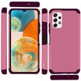 thumbnail image 4 of MK Armor Case for Samsung Galaxy A23 5G and Belt Holster Pouch - Pink, 4 of 9
