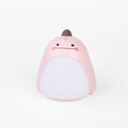 thumbnail image 1 of Luz de noche de dinosaurio creativa, recargable, táctil, para niños, mesita de noche, dormitorio, protección ocular, lámpara de mesa, luz de noche para dormir (rosa) JAMW Sencillez, 1 of 5