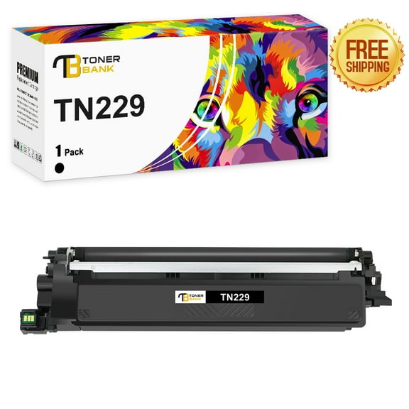 TN229 Toner Cartridge Compatible for Brother TN-229 TN 229BK 229XL TN-229XL for Brother HL-3280CDW HL-3220CDW MFC-L3780CDW MFC-L3720CDW Printer (Black, 1-Pack)