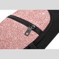thumbnail image 5 of Wukai Rose Gold Pink Glitter Versatile Chest Bag with Adjustable Strap and Multiple Pockets for Daily Use, Outdoor Sports, Shopping, and Excursions, 5 of 6