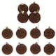 thumbnail image 1 of FELTECHELECTR 12 bolas navideñas de terciopelo para árbol de Navidad. Adornos de terciopelo para árbol de Navidad. Bolas de terciopelo para adornos navideños. Adornos navideños de terciopelo., 1 of 6