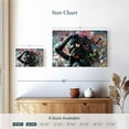 thumbnail image 4 of Elephant Stock Woman With Butterflies Wall Art - Horizontal Canvas Wall Art - Living Room Wall Decor - People Canvas - Black And Gray Decor - 12" x 8", 4 of 8