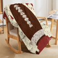 thumbnail image 3 of Football Background Flannel Fleece Throw Blanket Soft Blanket for Couch,Cozy,Warm,Lightweight,50x60 Inches, 3 of 6