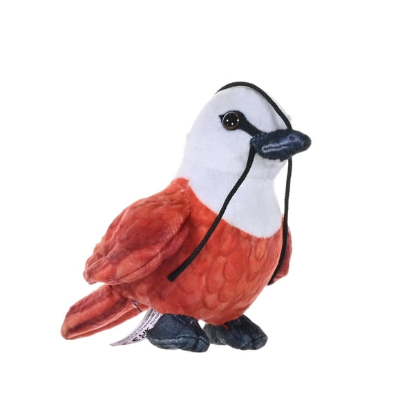 Wild Republic Rainforest Three Wattled Bell, Stuffed Animal, 4.5 Inches, Plush Toy, Fill is Spun Recycled Water Bottles, Eco friendly