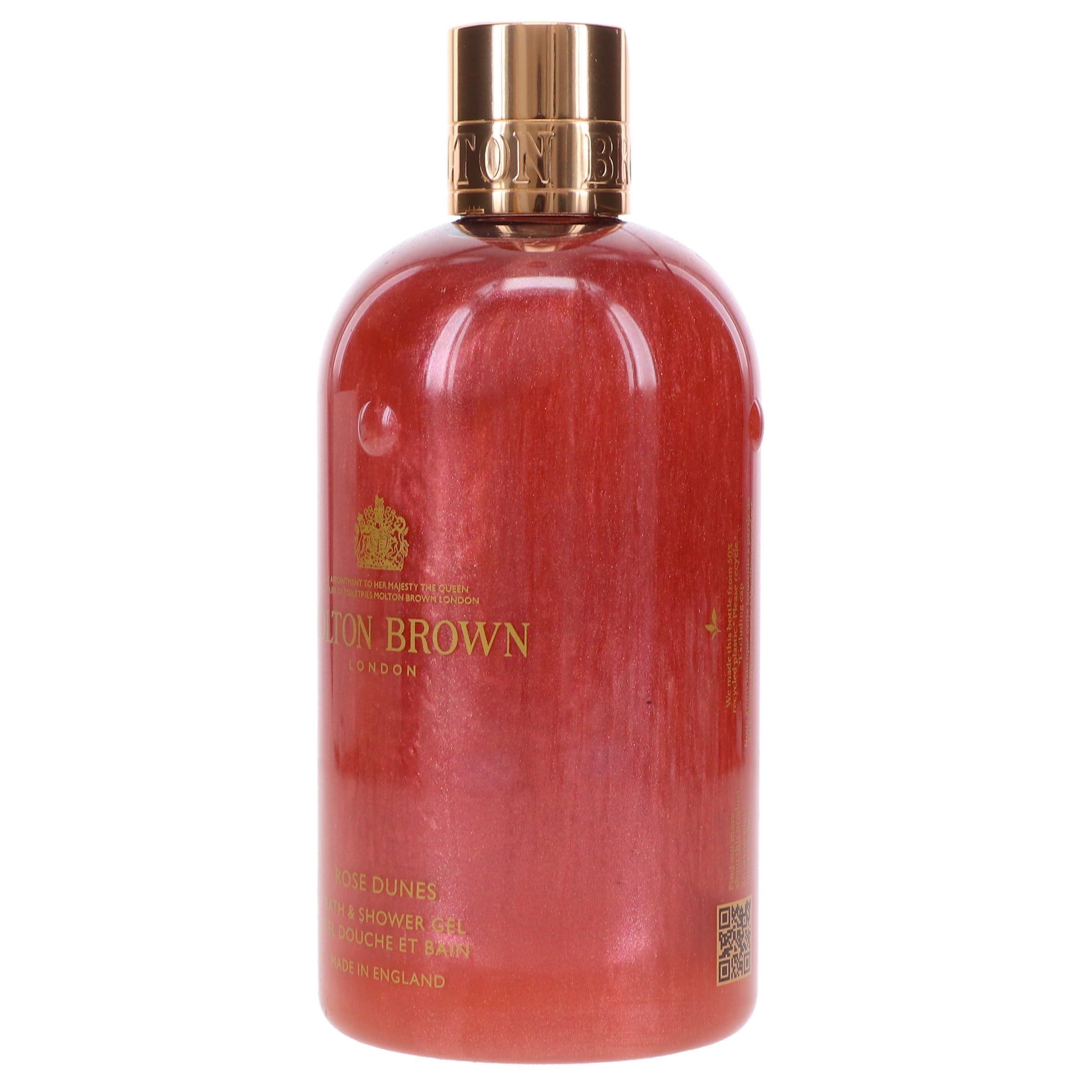 Molton Brown, Bath and Shower Gel, 10 oz, Rose Dunes with Amber