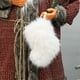 thumbnail image 1 of Calcetines Largos de Peluche Navideños Decorativos | Bolsas de Regalo | Porta Caramelos Navideños Blancos y Rosados | Adornos Navideños de Poliéster Suave | Medias Festivas para Regalos y Dulces, 1 of 6