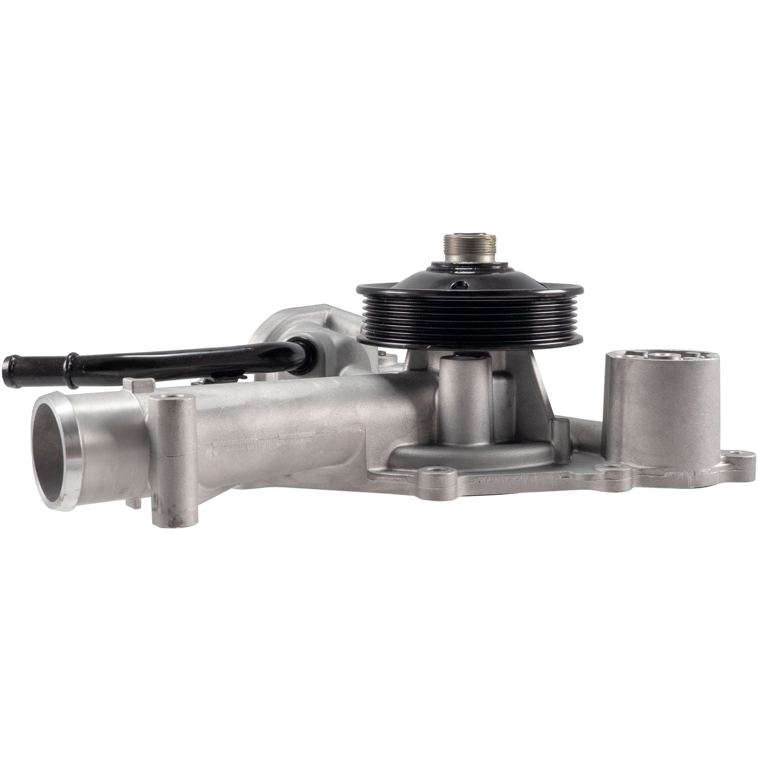 Melling MWP-512 Water Pump - Blk Pulley - 4.59 in Hub Hgt. - Aluminum - Natural Fits select: 2013-2018 RAM 1500, 2009-2012 DODGE RAM 1500