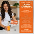 thumbnail image 5 of Qunol Liquid Turmeric Curcumin with Black Pepper, Turmeric Supplement 1000mg, Extra Strength, Joint Health, 40 Servings, 20.3 fl oz, 5 of 10