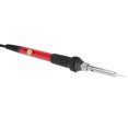 thumbnail image 3 of Juego de 15 piezas de soldadores eléctricos Herramientas de soldadura de madera ajustables con temperatura roja 60W Enchufe británico 220 V, 3 of 9