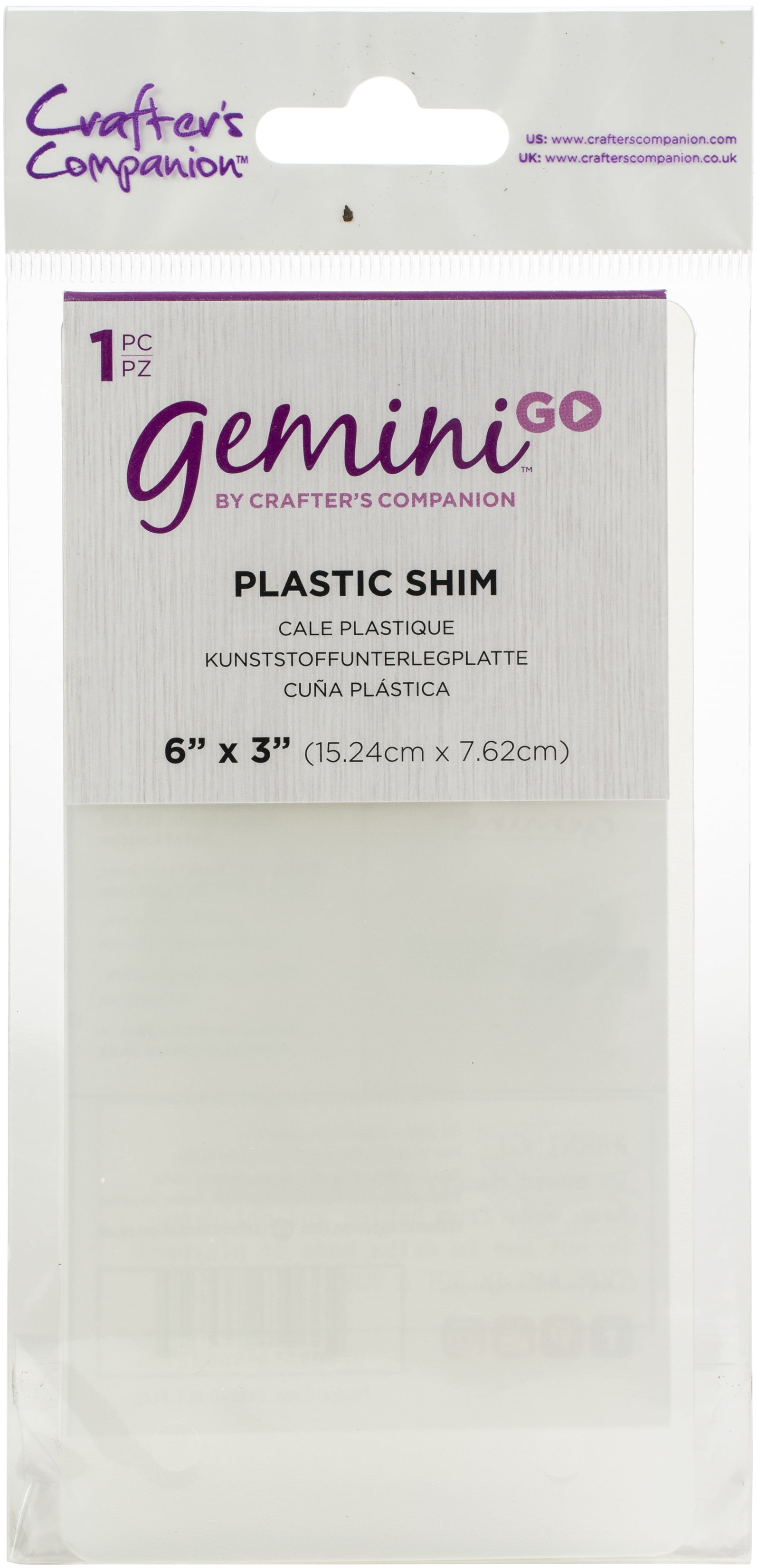 Crafter's Companion Gemini Go Plastic Shim