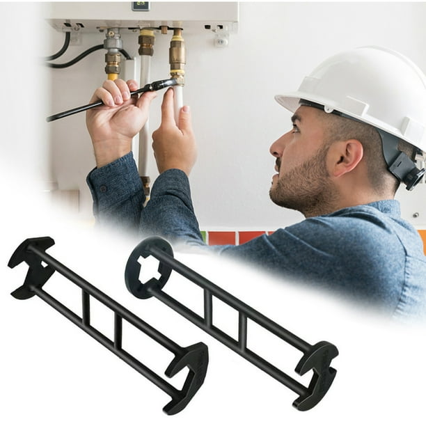 Llave de Tubo Multifuncional onlyliua para Fregadero Herramientas de Instalación y Mantenimiento