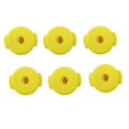 thumbnail image 4 of HILABEE 6 Pieces Quick Release Cymbal Nuts Fixing Buckle Instrument Drum Accessories Yellow, 4 of 9