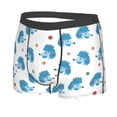 thumbnail image 5 of Goofa Cartoon Poodle Dog Printed Men's Boxer Briefs Underwear, Moisture-Wicking Underwear, Trunk,Soft and Breathable Cotton Underwear-Medium, 5 of 9