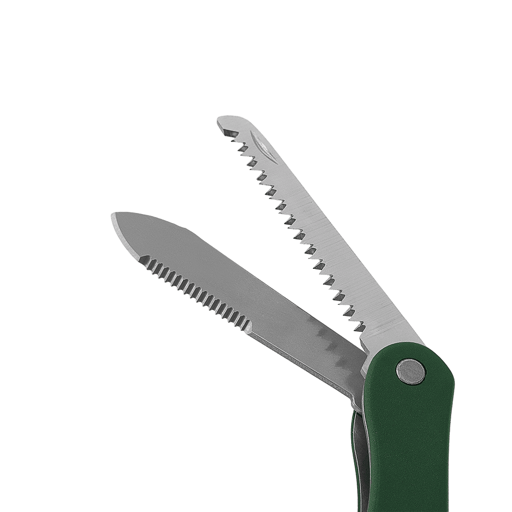Zenport MFT45 7-in-1 Gardening Multi-Tool Pruner with Carrying Case, Green - 10 Pack