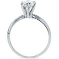 thumbnail image 2 of Pompeii 1ct Round Diamond Solitaire Engagement Ring Lab Grown (FG,VS1), 2 of 3