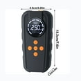thumbnail image 3 of Pisexur Accesorios para coches, Electrónica para cochesArrancador portátil para coche con bomba de inflado, 150 PSI, 6000 A, 120 W, 12 V, para gasolina de 2,0 L, con pantalla LCD, 4 luces y cargador, 3 of 3