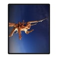 thumbnail image 2 of CADecor Beach Blanket Fleece Throw Blanket for Sofa or Bed 58x80 inches, 2 of 3