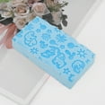 thumbnail image 6 of Unique Bargains 1 Pc Elephant Pattern Bath Sponge Body Scrubber Blue, 6 of 6