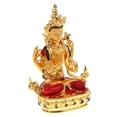 thumbnail image 1 of Estatua de Buda Avalokitesvara Dorado tibetano Yotijar Suministros Budistas, 1 of 7