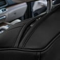 thumbnail image 5 of FH Group Universal Deluxe Faux Leather Car Seat Covers with Modern Pattern Fit for Cars, Trucks, SUVs or Van – Black Front Seats, 5 of 8