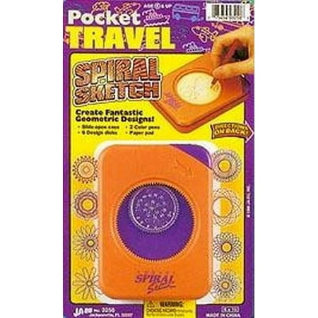 Spiral Sketch Pocket Travel