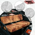 thumbnail image 6 of Uorisanigo UTV Seat Covers Compatible with Kawasaki Mule, Replacement Cheetah Tiger Stripes UTV Bench Seats Covers Accessories Fit for Kawasaki Mule 4010, Full Protection Decor, 6 of 7