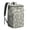 Grey, variant on Decorative Cooler Backpack - Vintage Ethnic Floral Print 20L Insulated Food & Drink Bag for Outdoor Enthusiasts, Multi-Compartment Design