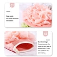 thumbnail image 4 of Matsuzay Toalla de doble cara de doble , guantes de baño reutilizables, removedor exfoliante de ducha, accesorio de baño para frotar el cuerpo Juegos de accesorios de baño Rosa, 4 of 6