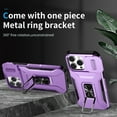 thumbnail image 2 of Fashion Case with Holder Stander Kickstand Drop Resistant Shockproof Case For iPhone 16 Pro Max (6.9inch), 2 of 7