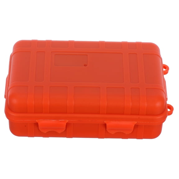 Fishing Tackle Boxes Plastic Storage Drawers Organizer Orange