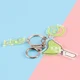thumbnail image 3 of (Bulletproof Youth League) Keychain for Signature Merchandise Bomb Key Ring Acrylic double-sided transparent keychain, 3 of 4