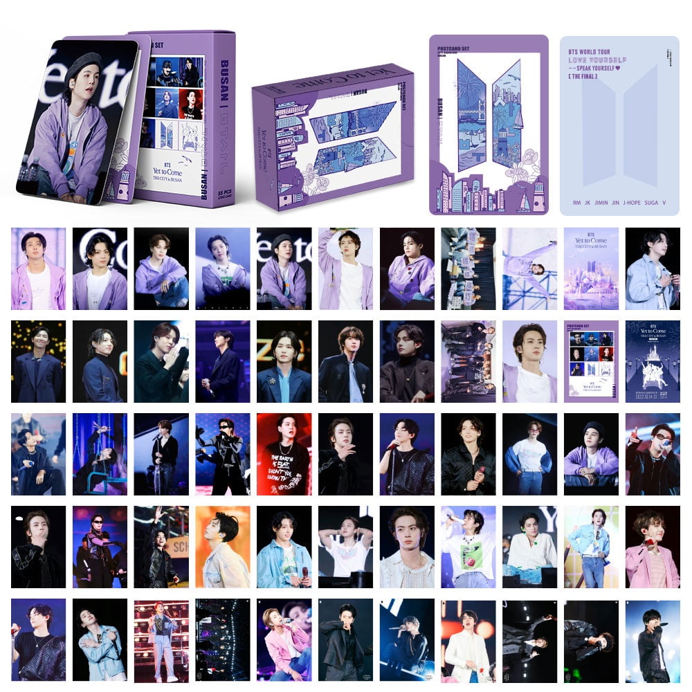 55 Unids/Caja BTS Todavía Por Venir En Busan 2023 10th Album Lomo
