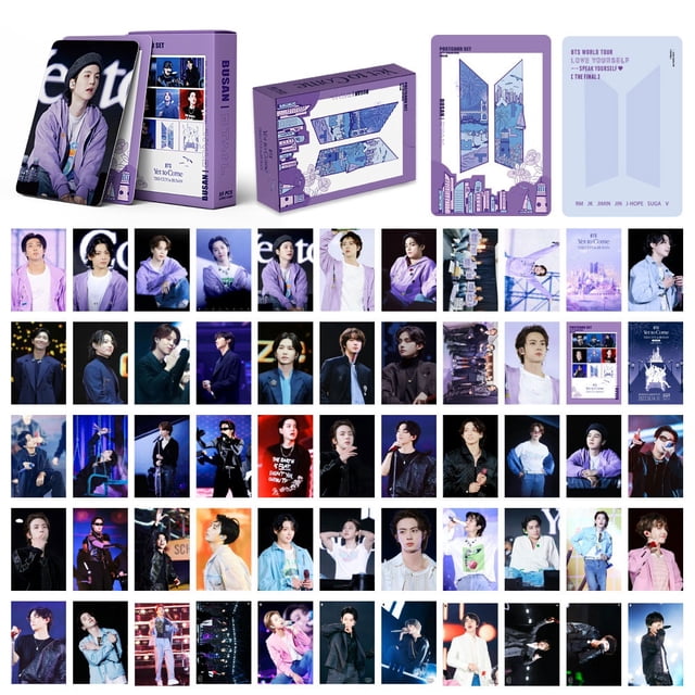 55 Unids/Caja BTS Todavía Por Venir En Busan 2023 10th Album Lomo Card Kpop Photocards